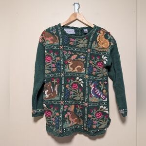 Signature by Northern Isles Hand Knit Sweater | Small | 3/4 Sleeve